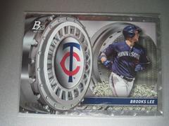 Brooks Lee [Ice] Baseball Cards 2023 Bowman Platinum Treasures in the Vault Prices