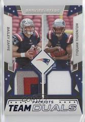Bailey Zappe , Tyquan Thornton [Prime] #TD-NP Football Cards 2022 Panini Rookies & Stars Team Duals Prices