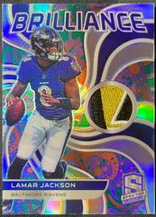Lamar Jackson [Psychedelic] #BRL-LJA Football Cards 2022 Panini Spectra Brilliance Prices