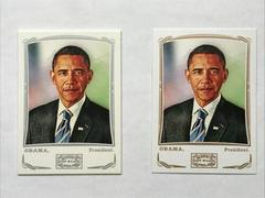 Barack Obama [Silver] #205 Football Cards 2009 Topps Mayo Prices