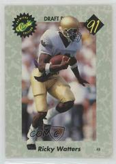 Ricky Watters Football Cards 1991 Classic Prices