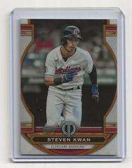 Steven Kwan [Orange] #17 Baseball Cards 2023 Topps Tribute Prices