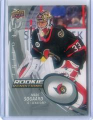 Mads Sogaard Hockey Cards 2022 Upper Deck Trilogy Rookie Renditions Prices