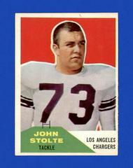 John Stolte Football Cards 1960 Fleer Prices