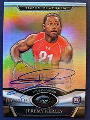 Jeremy Kerley [Autograph] #16 Football Cards 2011 Topps Platinum Prices