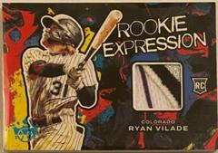 Ryan Vilade [Silver] Baseball Cards 2022 Panini Diamond Kings Rookie Expression Prices