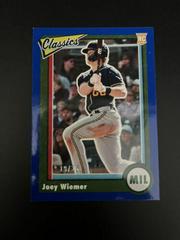 Joey Wiemer [Blue] Baseball Cards 2023 Panini Chronicles Classics Prices