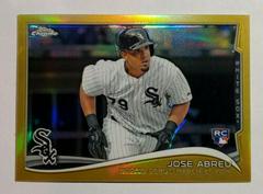 Jose Abreu [Gold Refractor] #MB-41 Baseball Cards 2014 Topps Chrome Update Prices