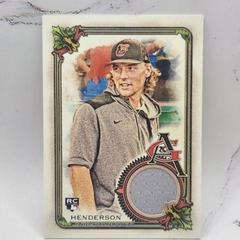 Gunnar Henderson #AGRA-GH Baseball Cards 2023 Topps Allen & Ginter Relics A Prices