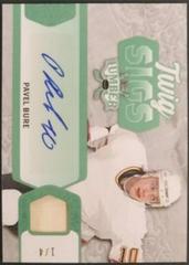Pavel Bure [Emerald] Hockey Cards 2021 Leaf Lumber Twig Sigs Prices