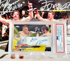 Dustin Poirier [Gold] #FA-DP Ufc Cards 2018 Topps UFC Chrome Autographs Prices