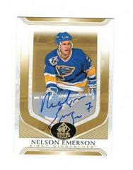 Nelson Emerson #125 Hockey Cards 2020 SP Signature Edition Legends Prices