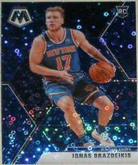Ignas Brazdeikis [Blue Mosaic] #242 Basketball Cards 2019 Panini Mosaic Prices