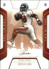 Warrick Dunn [Collection] #45 Football Cards 2003 Flair Prices
