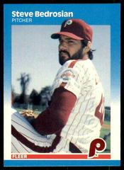 Steve Bedrosian #170 Baseball Cards 1987 Fleer Glossy Prices