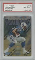 Eddie George [w/ Coating] Football Cards 1997 Topps Finest Prices