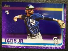 Fernando Tatis Jr. [Purple] #410 Baseball Cards 2019 Topps Prices