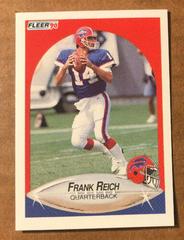 Frank Reich #U-71 Football Cards 1990 Fleer Update Prices