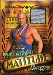 Kurt Angle Wrestling Cards 2003 Fleer WWE Aggression Matitude Event Used Prices