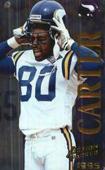 Cris Carter [Quick Silver] Football Cards 1995 Action Packed Prices