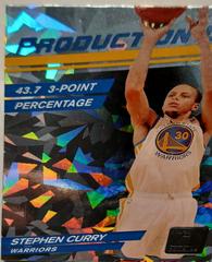 Stephen Curry [production line cracked ice refractor] #96 Basketball Cards 2010 Donruss Prices