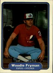Woodie Fryman #189 Baseball Cards 1982 Fleer Prices