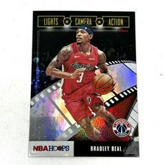Bradley Beal [Holo] Basketball Cards 2019 Panini Hoops Lights Camera Action Prices