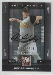 Vance Worley [Aspirations Autograph] #176 Baseball Cards 2008 Donruss Elite Extra Edition Prices