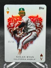 Nolan Ryan [Red] #AA-51 Baseball Cards 2023 Topps Update All Aces Prices