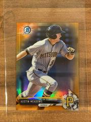 Austin Meadows [Prospects Orange Refractor] #BCP65 Baseball Cards 2017 Bowman Chrome Mini Prices