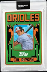 Cal Ripken #241 Baseball Cards 2020 Topps Project 2020 Prices