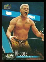 Cody Rhodes [Finisher] #1 Wrestling Cards 2021 Upper Deck AEW Prices