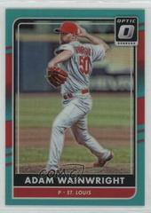 Adam Wainwright [Aqua] #102 Baseball Cards 2016 Panini Donruss Optic Prices