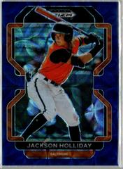 Jackson Holliday [Navy Blue Kaleidoscope] #PDP1 Baseball Cards 2022 Panini Prizm Draft Picks Prices