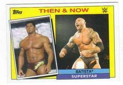 Batista #1 Wrestling Cards 2015 Topps Heritage WWE Then & Now Prices