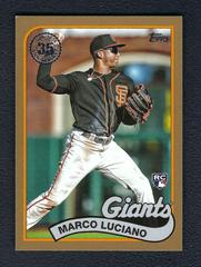 Marco Luciano [Gold] #89B-11 Baseball Cards 2024 Topps 1989 Prices