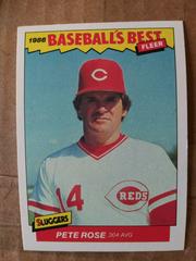 Pete Rose Baseball Cards 1986 Fleer Baseball's Best Prices