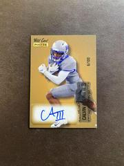 Calvin Austin III [Silver Silver Foil] #MB-A Football Cards 2022 Wild Card Matte Autographs Prices