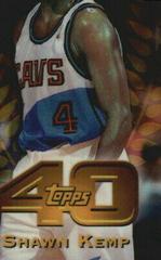Shawn Kemp Refractor #T33 Basketball Cards 1997 Topps Chrome Topps 40 Prices