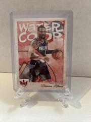 Damian Lillard [Ruby] #8 Basketball Cards 2022 Panini Court Kings Water Color Prices