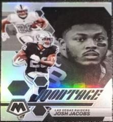 Josh Jacobs [Silver] #M-26 Football Cards 2023 Panini Mosaic Montage Prices