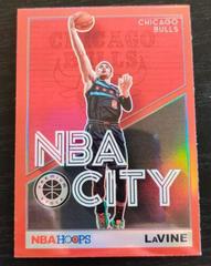 Zach LaVine [Red] Basketball Cards 2019 Panini Hoops Premium Stock NBA City Prices