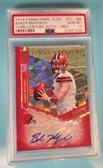 Baker Mayfield [Red] Football Cards 2018 Donruss Elite Turn of the Century Autographs Prices