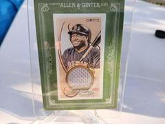 David Ortiz Baseball Cards 2023 Topps Allen & Ginter Mini Framed Relics Prices