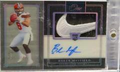 Baker Mayfield [Premium Patch Autograph Platinum] #32 Football Cards 2018 Panini One Prices