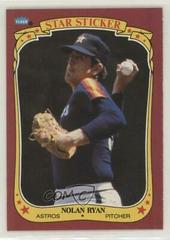 Nolan Ryan Baseball Cards 1986 Fleer Star Stickers Prices