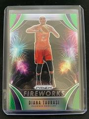 Diana Taurasi [Prizm Green] Basketball Cards 2020 Panini Prizm WNBA Fireworks Prices