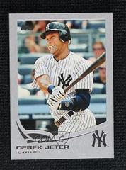 Derek Jeter [Silver Slate] #373 Baseball Cards 2013 Topps Prices