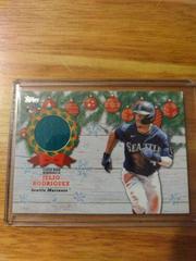 Julio Rodriguez [Blue Metallic] Baseball Cards 2022 Topps Holiday Relics Prices