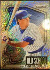 Ryne Sandberg [Shimmer Prizm] #OS-4 Baseball Cards 2022 Panini Prizm Old School Prices